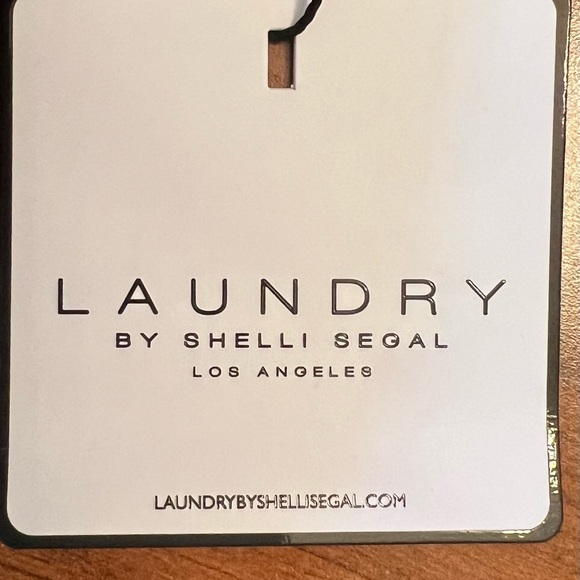 LAUNDRY BY SHELLI SEAGAL NWT LADIES BLACK ONE SHOULDER DRE… - Picture 3 of 6